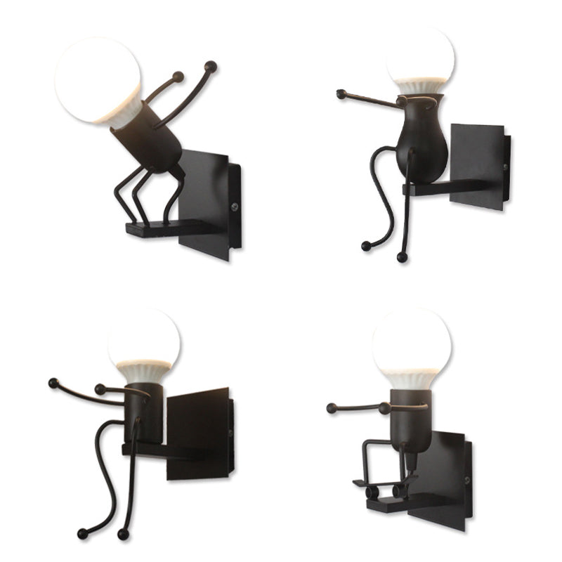 Postmodern Creative Metallic Wall Light Fixture for Sitting Room