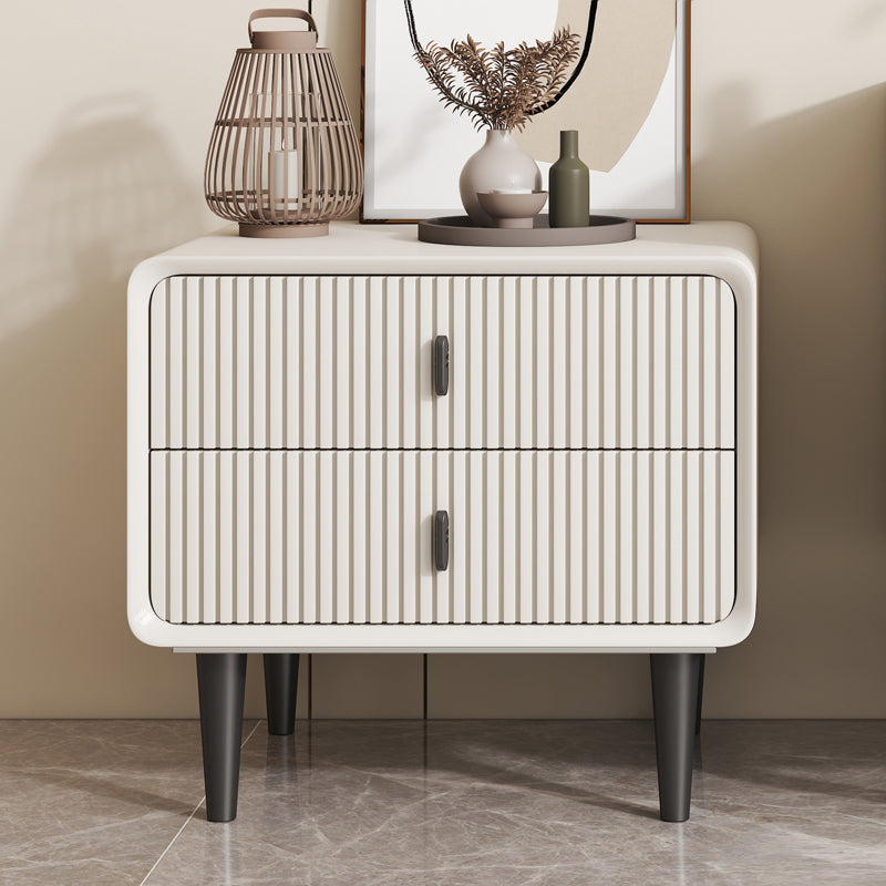 Contemporary Solid Wood Storage Chest Vertical Bedroom Chest with Drawers