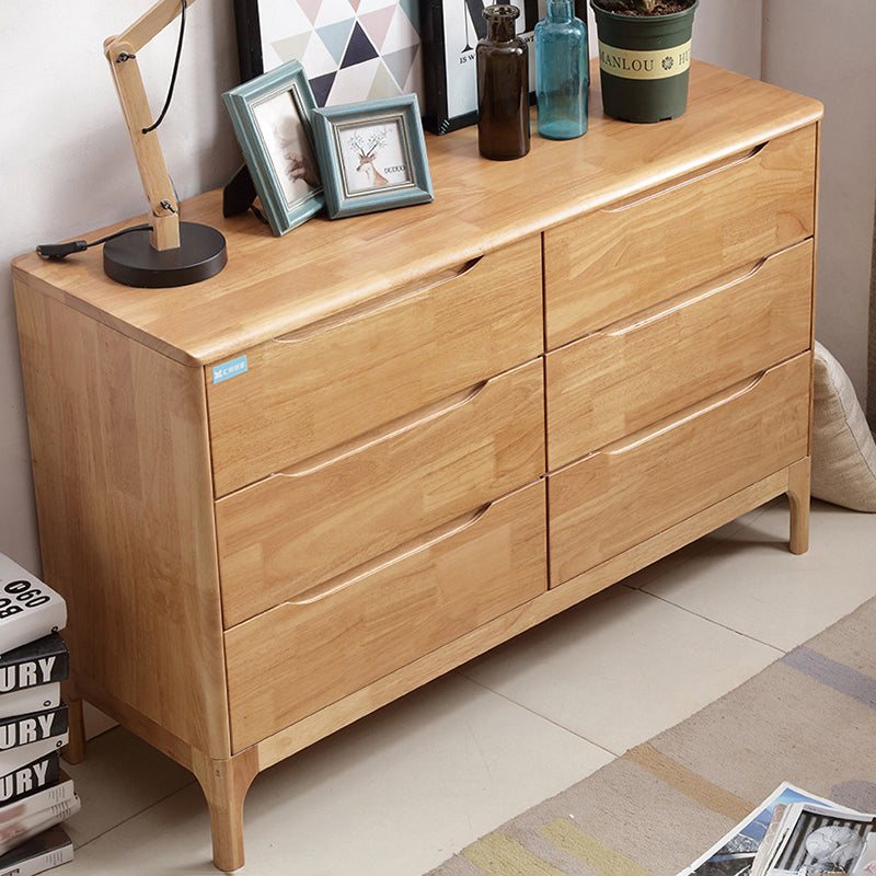Modern Storage Chest Dresser Solid Wood Dresser with 7/6/5/4 Drawers