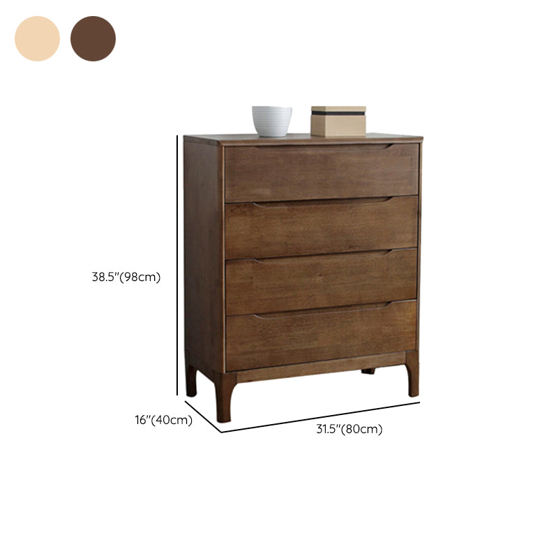 Modern Storage Chest Dresser Solid Wood Dresser with 7/6/5/4 Drawers