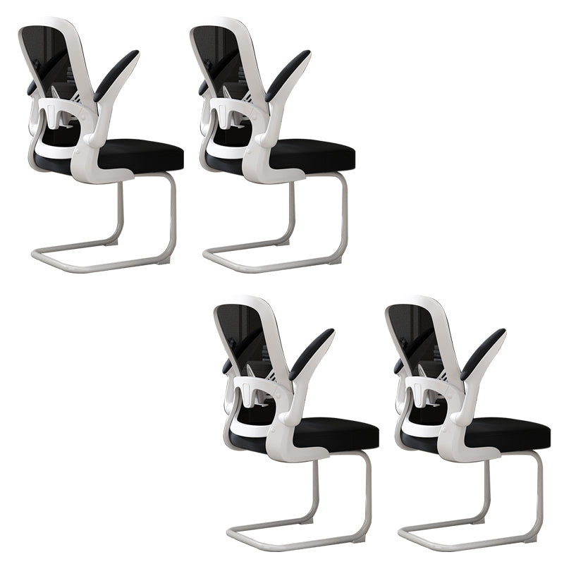 Removable Arms Desk Chair Tilt Mechanism No Distressing Ergonomic Chair without Wheels