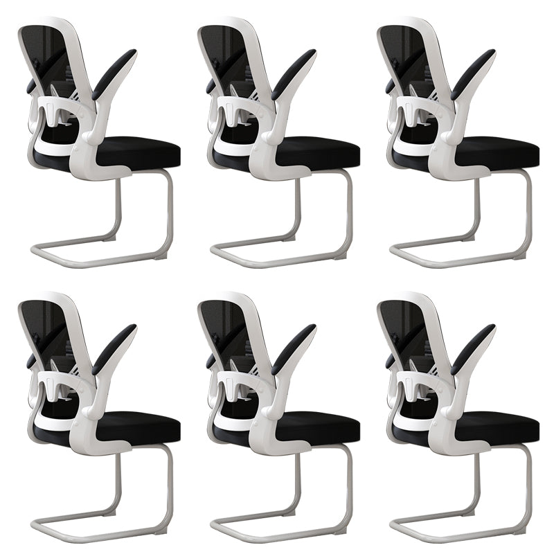 Removable Arms Desk Chair Tilt Mechanism No Distressing Ergonomic Chair without Wheels