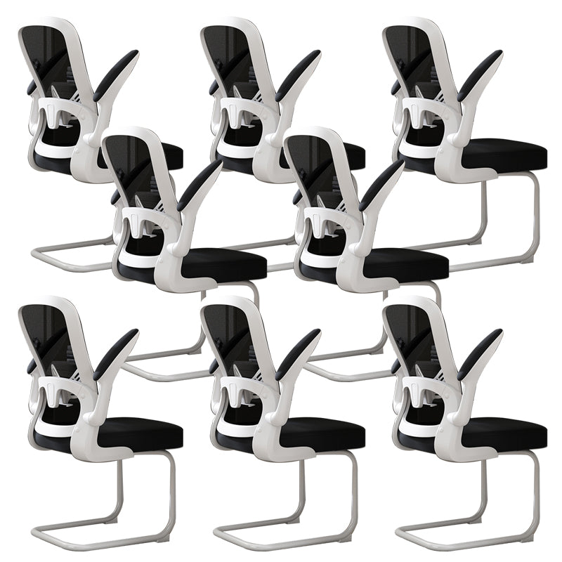 Removable Arms Desk Chair Tilt Mechanism No Distressing Ergonomic Chair without Wheels
