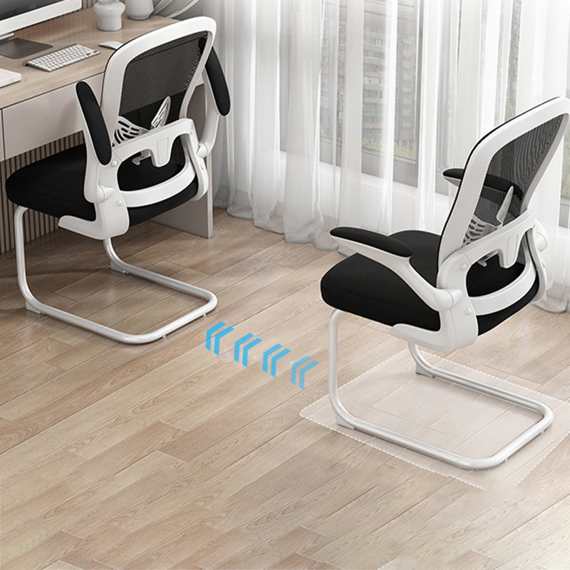 Removable Arms Desk Chair Tilt Mechanism No Distressing Ergonomic Chair without Wheels