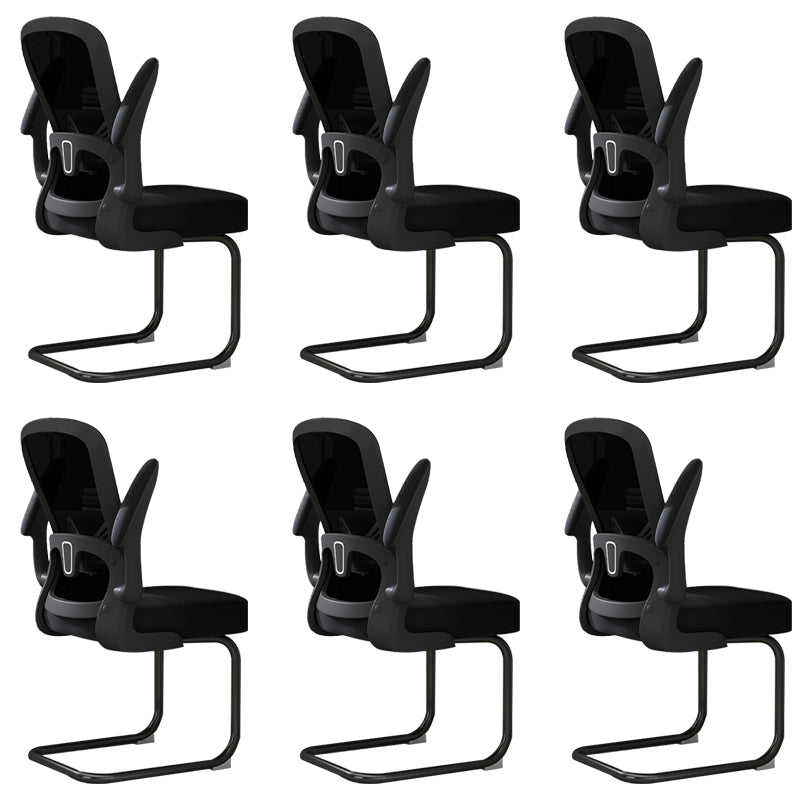 Removable Arms Desk Chair Tilt Mechanism No Distressing Ergonomic Chair without Wheels