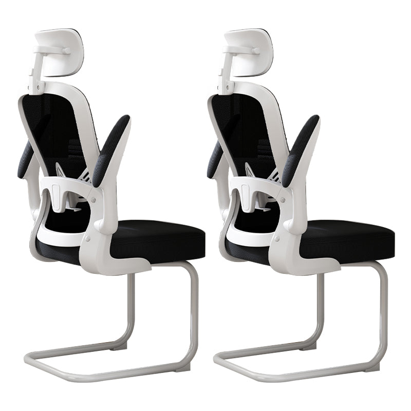Removable Arms Desk Chair Tilt Mechanism No Distressing Ergonomic Chair without Wheels