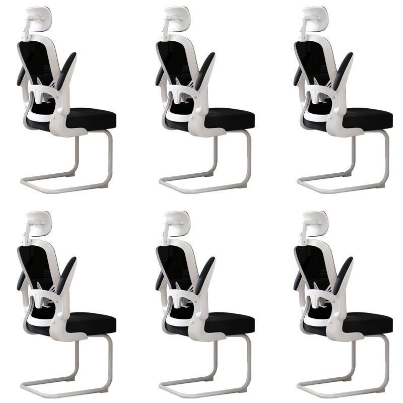 Removable Arms Desk Chair Tilt Mechanism No Distressing Ergonomic Chair without Wheels