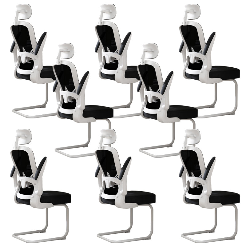 Removable Arms Desk Chair Tilt Mechanism No Distressing Ergonomic Chair without Wheels