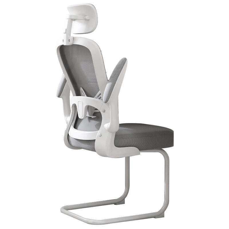 Removable Arms Desk Chair Tilt Mechanism No Distressing Ergonomic Chair without Wheels
