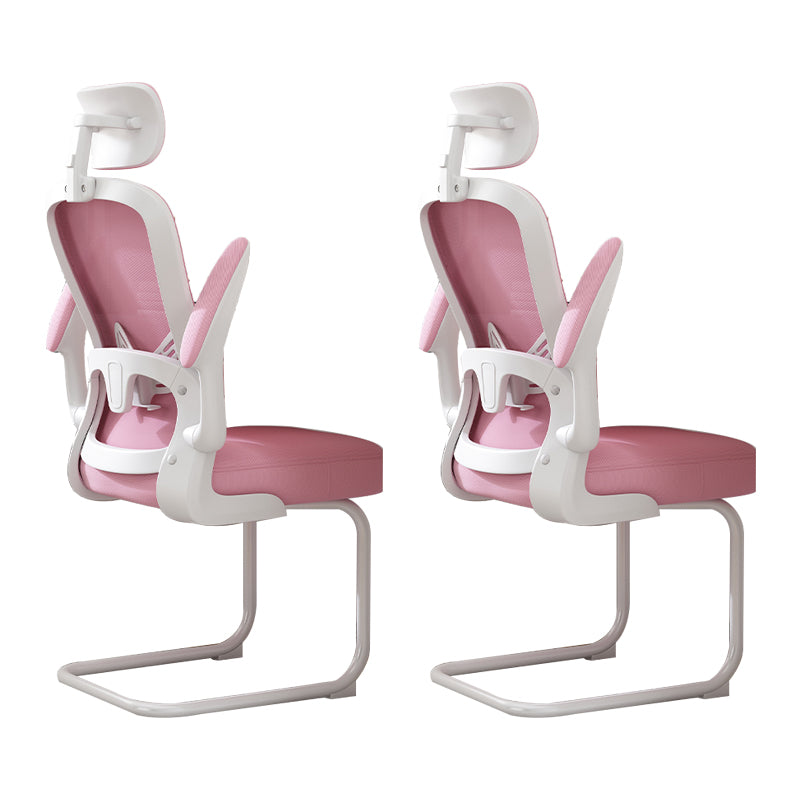 Removable Arms Desk Chair Tilt Mechanism No Distressing Ergonomic Chair without Wheels