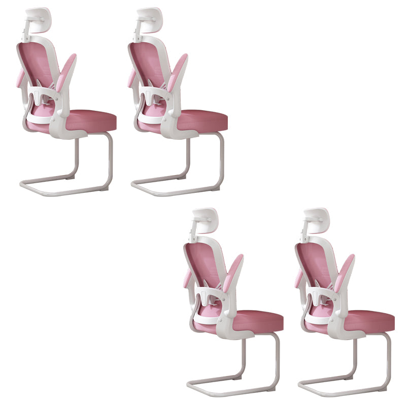 Removable Arms Desk Chair Tilt Mechanism No Distressing Ergonomic Chair without Wheels