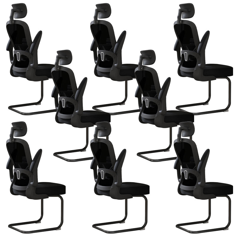 Removable Arms Desk Chair Tilt Mechanism No Distressing Ergonomic Chair without Wheels