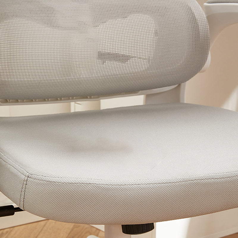 Contemporary Height-adjustable Office Chair Mesh-back Desk Chair for Office