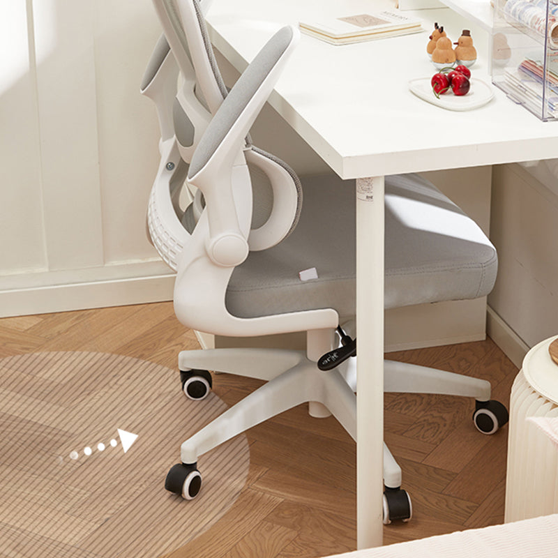 Contemporary Height-adjustable Office Chair Mesh-back Desk Chair for Office