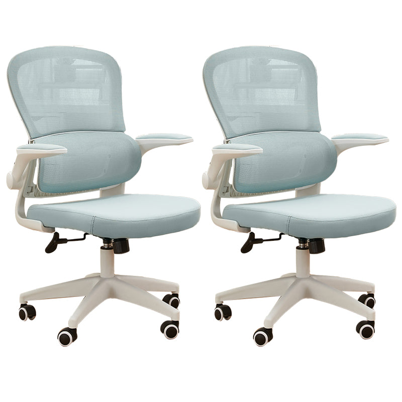 Contemporary Height-adjustable Office Chair Mesh-back Desk Chair for Office