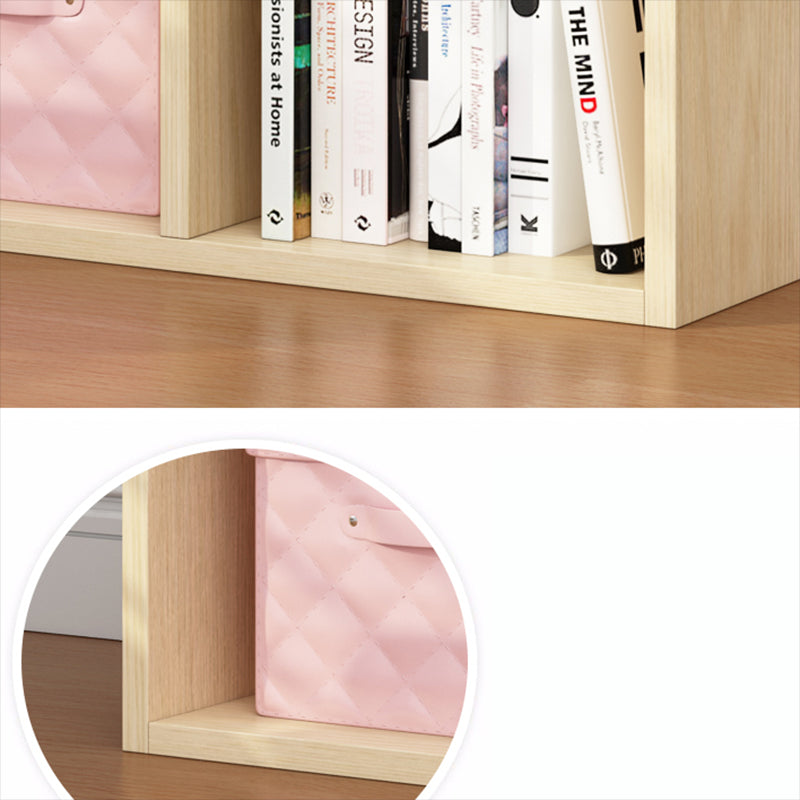 Engineered Wood Bookcase Standard Closed Back Scandinavian Bookshelf