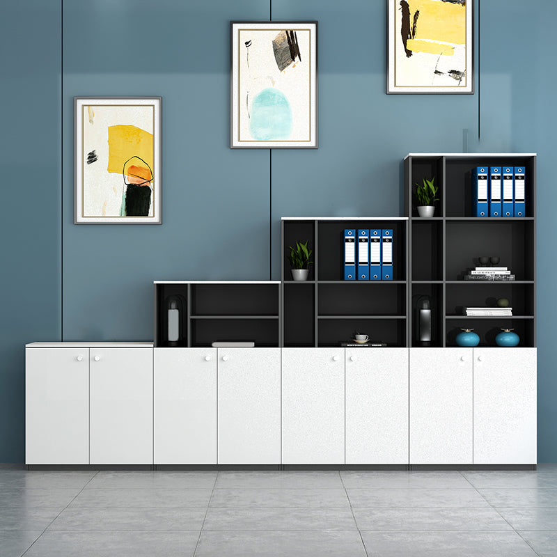 Modern File Cabinet Wood Vertical Home or Office Storage Shelves File Cabinet