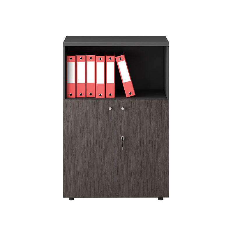 Modern Style Filing Cabinet Wood Vertical Filing Cabinet with Locking Storage