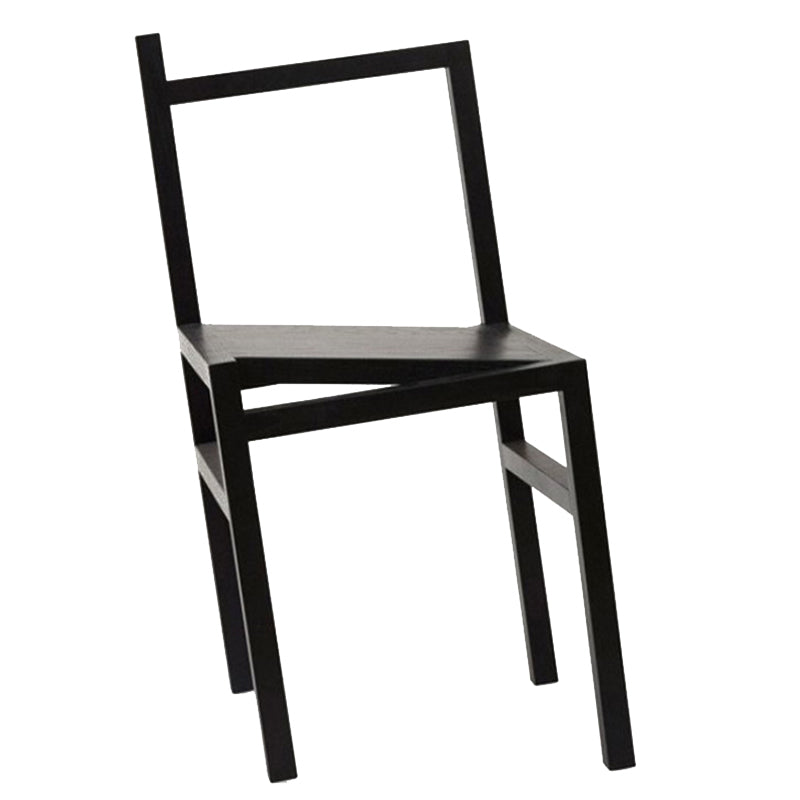 Modern Simple Side Chair Wooden Base Side Dining Chair for Dining Room