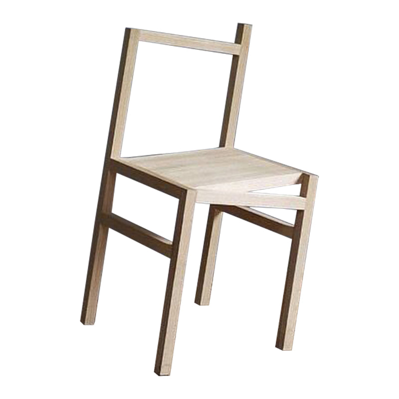 Modern Simple Side Chair Wooden Base Side Dining Chair for Dining Room