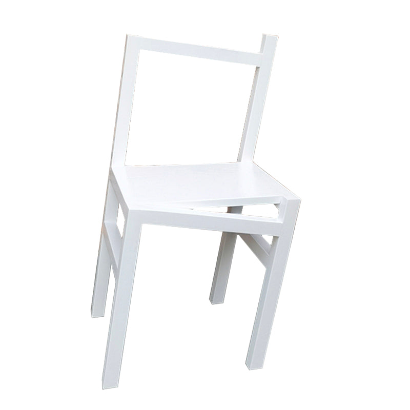 Modern Simple Side Chair Wooden Base Side Dining Chair for Dining Room