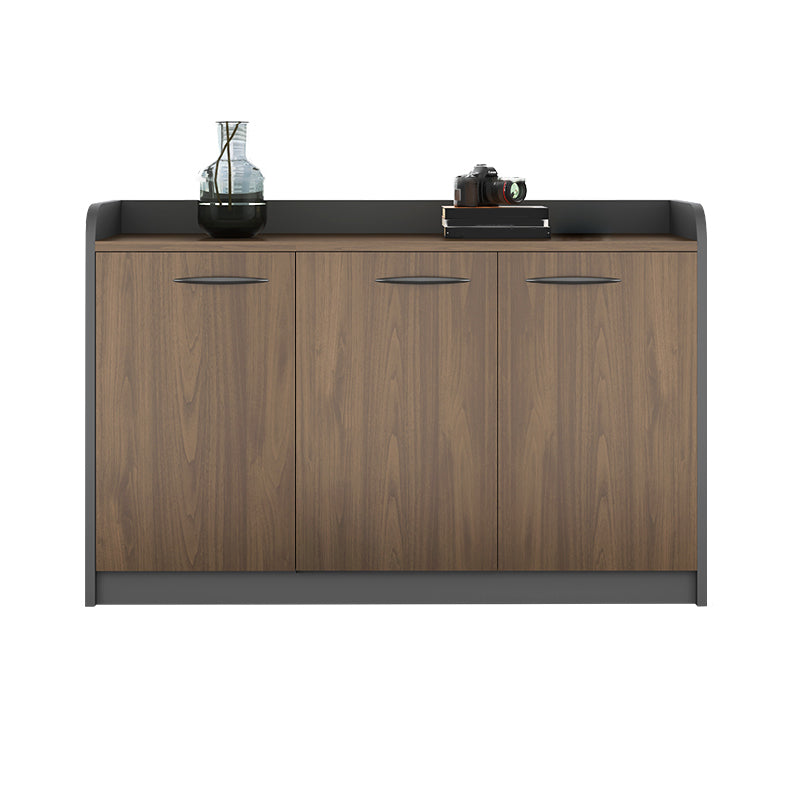 Medieval Modern Cabinet Steel Wooden Frame Storage File Cabinet