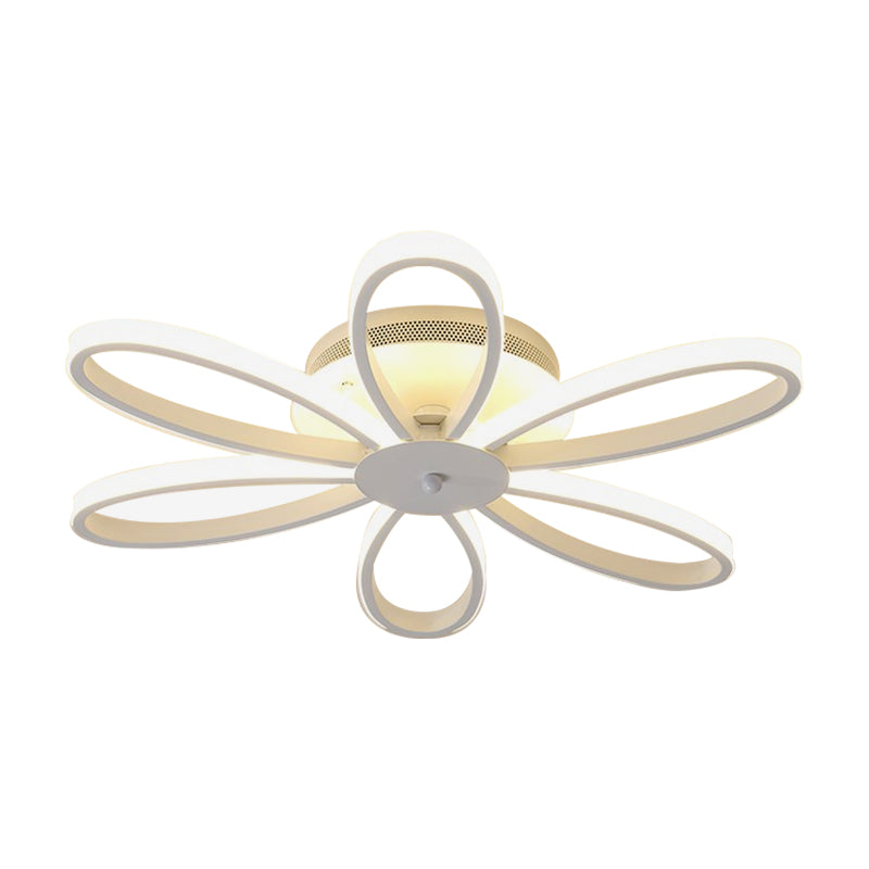 Chrysanths plafonnier luminaire en acrylique moderne salon à lad