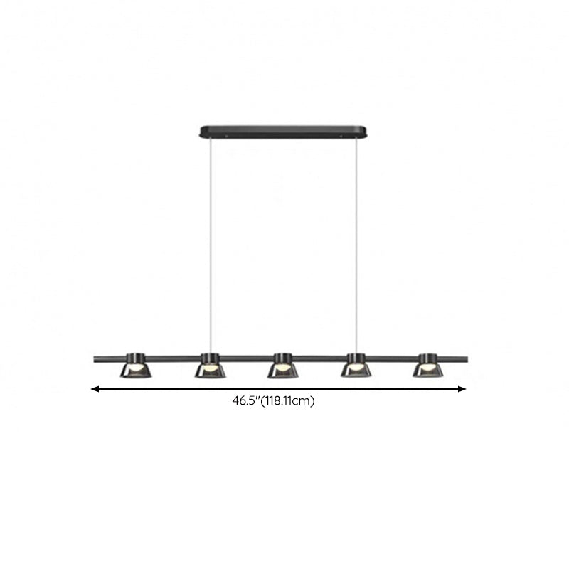 Modern Pendant Lighting Fixtures Glass Island Light Fixture for Living Room