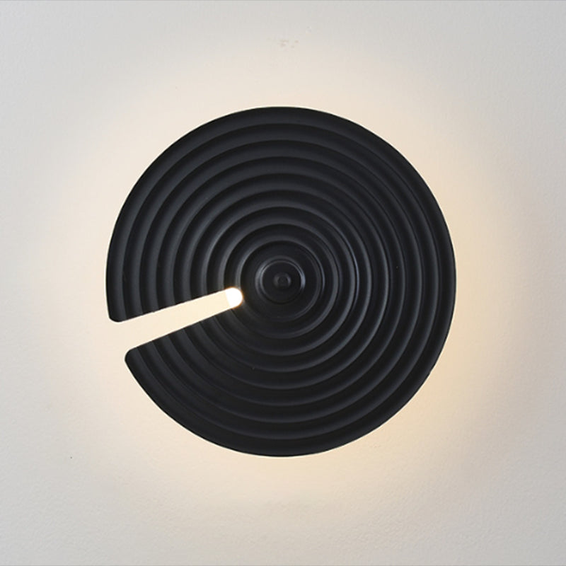 Unique Shape Wall Light Fixture Modern Metal Wall Light Fixtures in Black