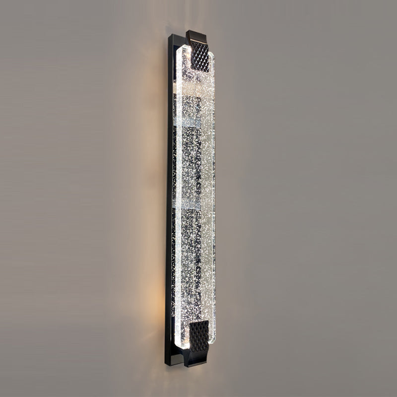 Modern Sconce Light Fixture Crystal Shade Wall Sconce Lighting for Bedroom