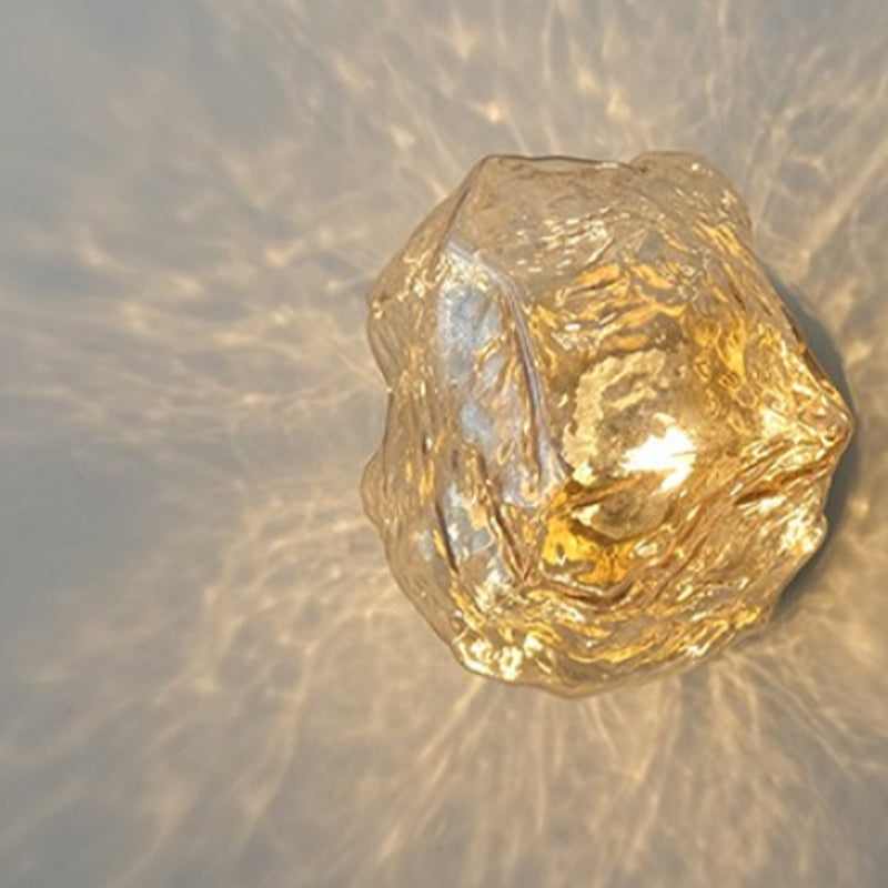 Modern Style Wall Lamp Glass Wall Sconce Lighting for Living Room