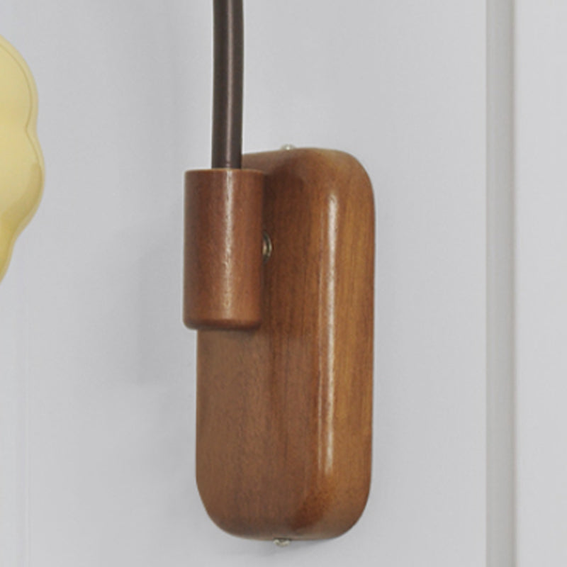 Modern Sconce Light Fixture Glass Shade Wall Light Sconce for Bedroom