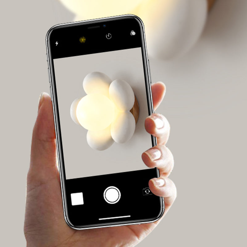 Modern Sconce Light Fixture Pink/White Wall Light Sconce for Bedroom