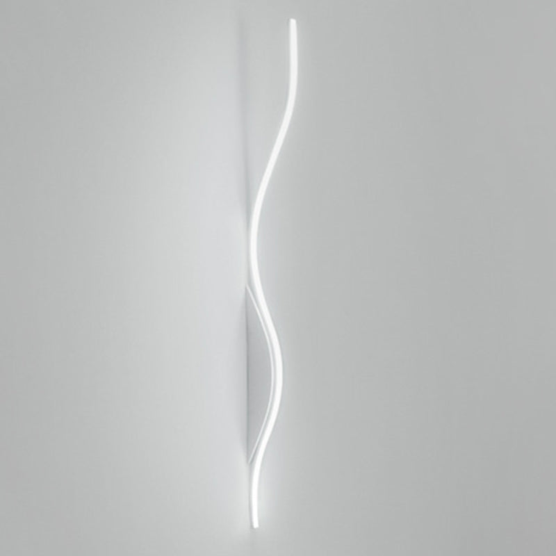 Single White/Black Wall Mounted Sconce LED Unique Wall Light for Dining Room