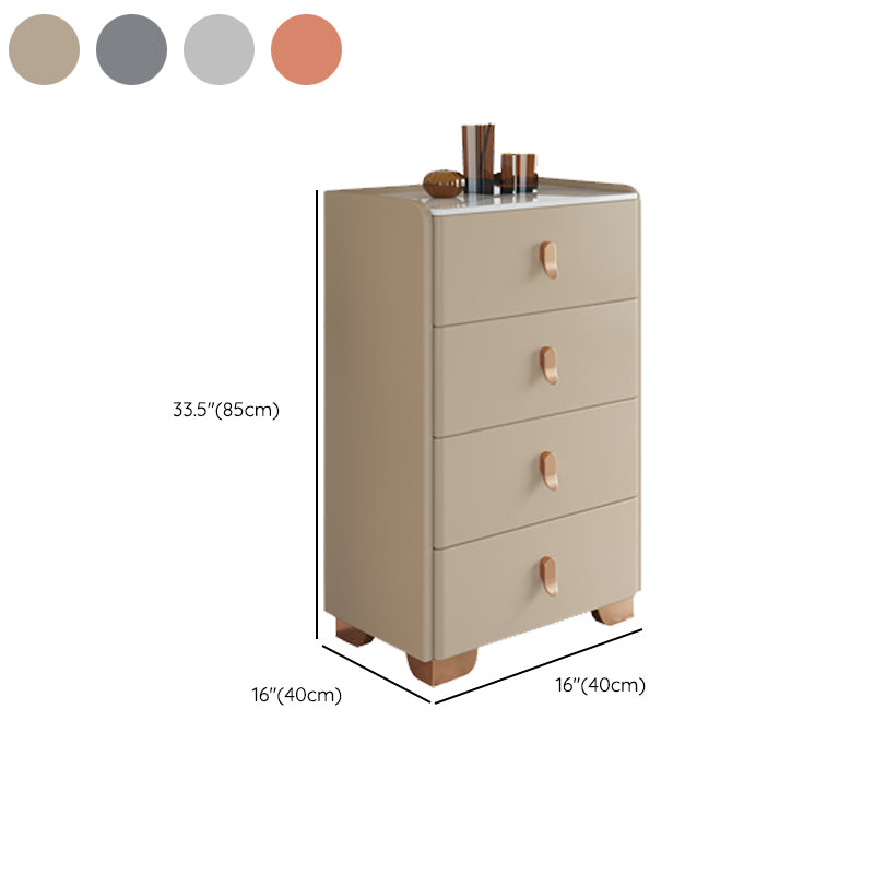 Solid Wood Classic Glam Storage Chest Stone Dresser with 4/5/6/7/8 Drawers