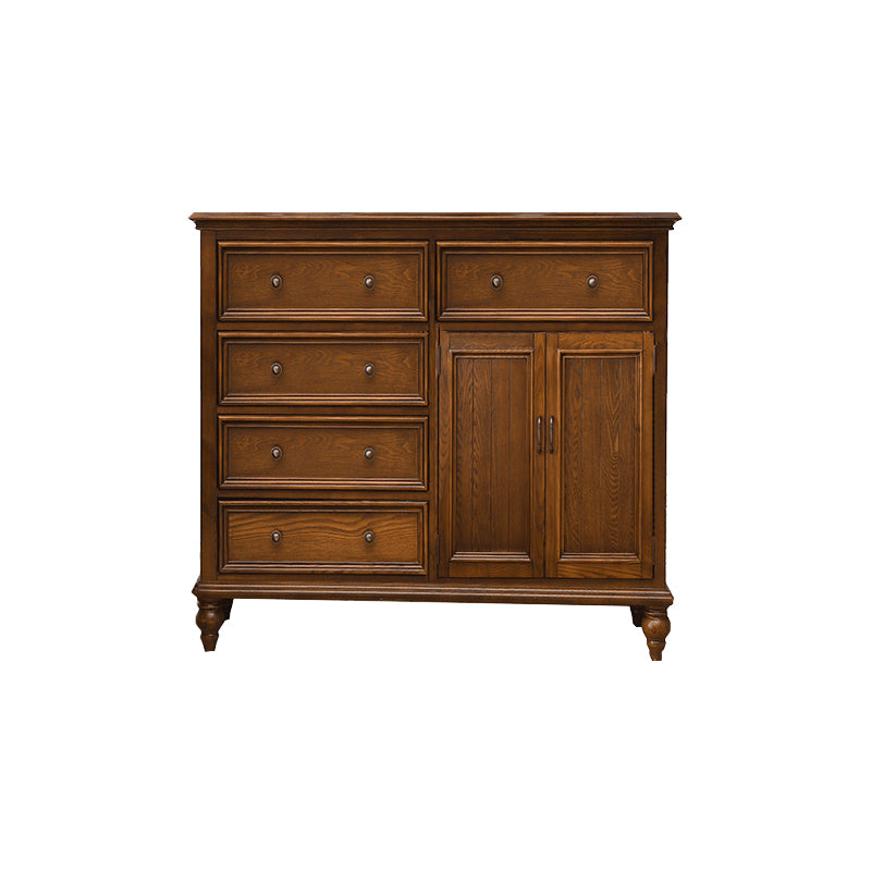 Solid Wood Traditional Storage Chest Dresser with 3/4/5/6/7/8/9/10 Drawers