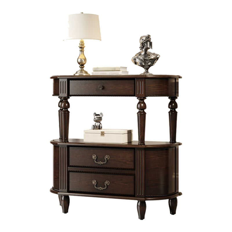 12 Inch Wide Console Table Mid Century Modern Wood Accent Table