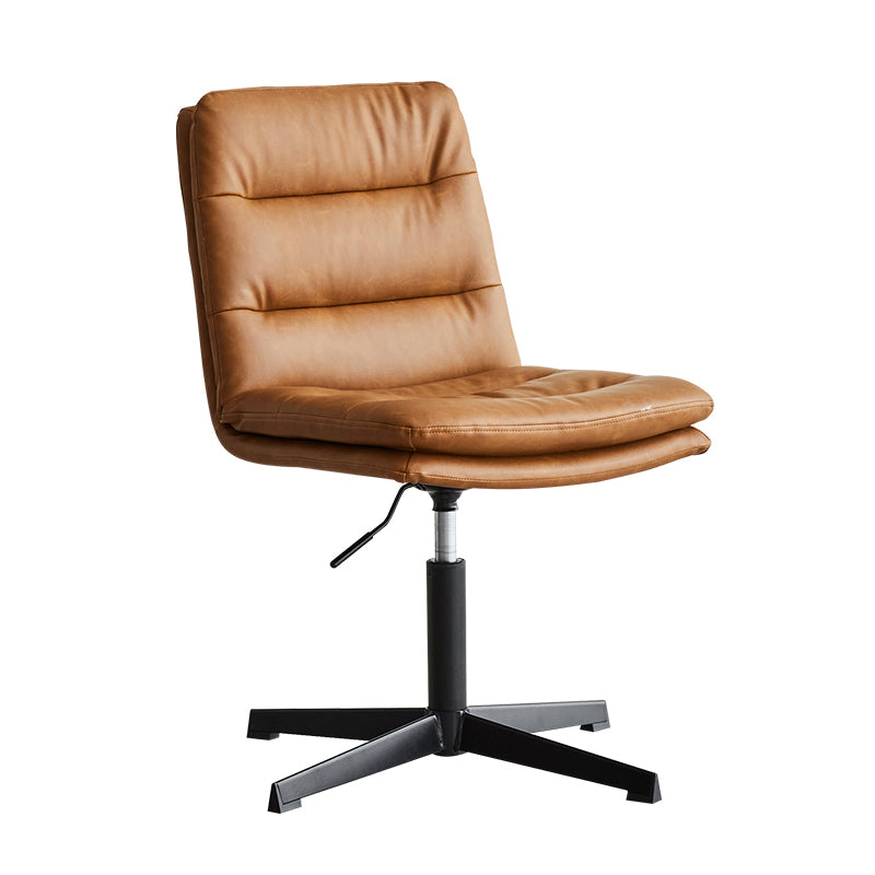 Armless Office Chair No Wheels Conference Chair for Living Room Home
