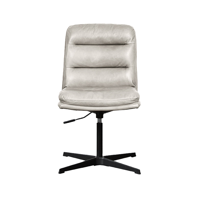 Armless Office Chair No Wheels Conference Chair for Living Room Home