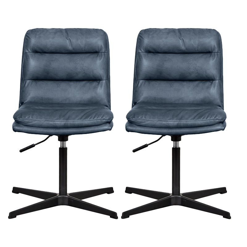 Armless Office Chair No Wheels Conference Chair for Living Room Home