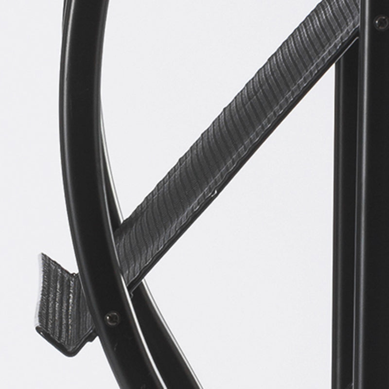 Metal Contemporary Vertical Bookshelf Closed Back Bookcase with Shelves