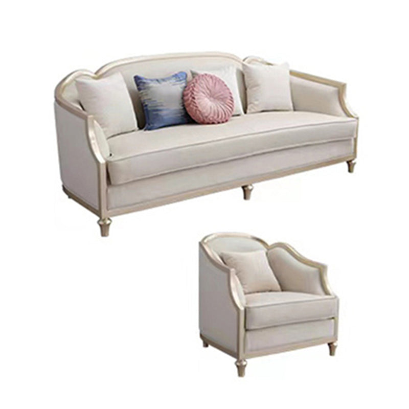 Glam No Distressing Single Cushion Seat Genuine Leather Sofa