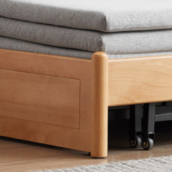 31.5" W Solid Wood Removable Sleeper Sofa Scandinavian Sofa Bed