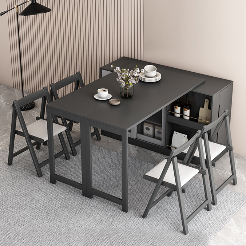 3/5/7 Pieces Modern Wood Multi Purpose Dining Set for Home Use