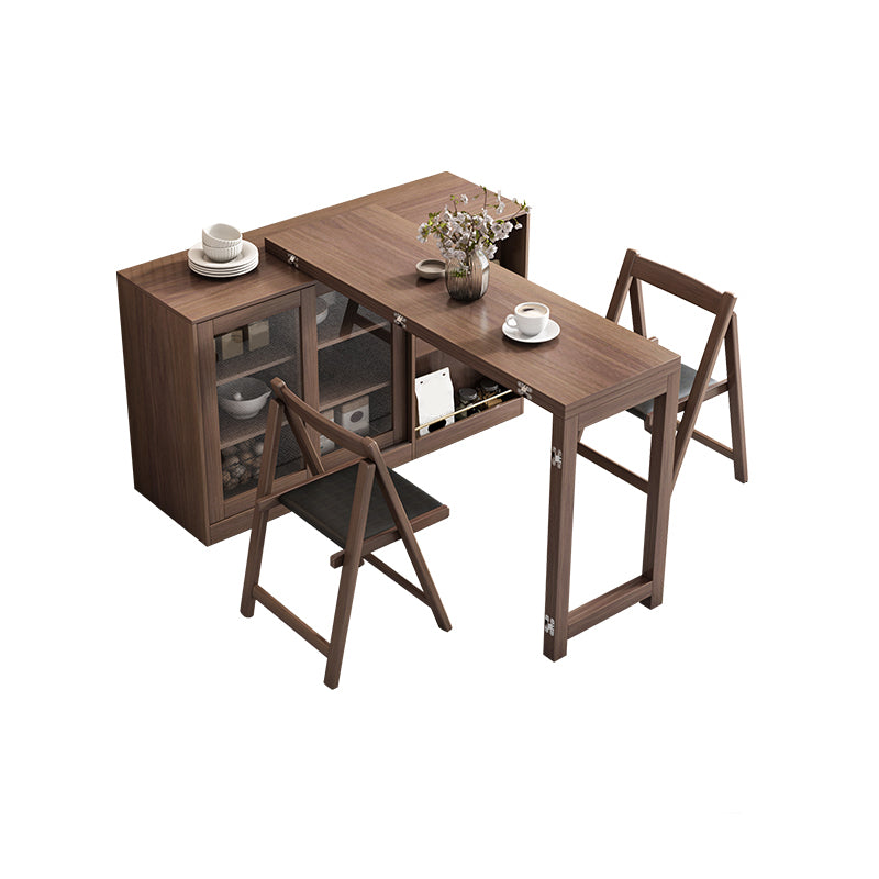 3/5/7 Pieces Modern Wood Multi Purpose Dining Set for Home Use