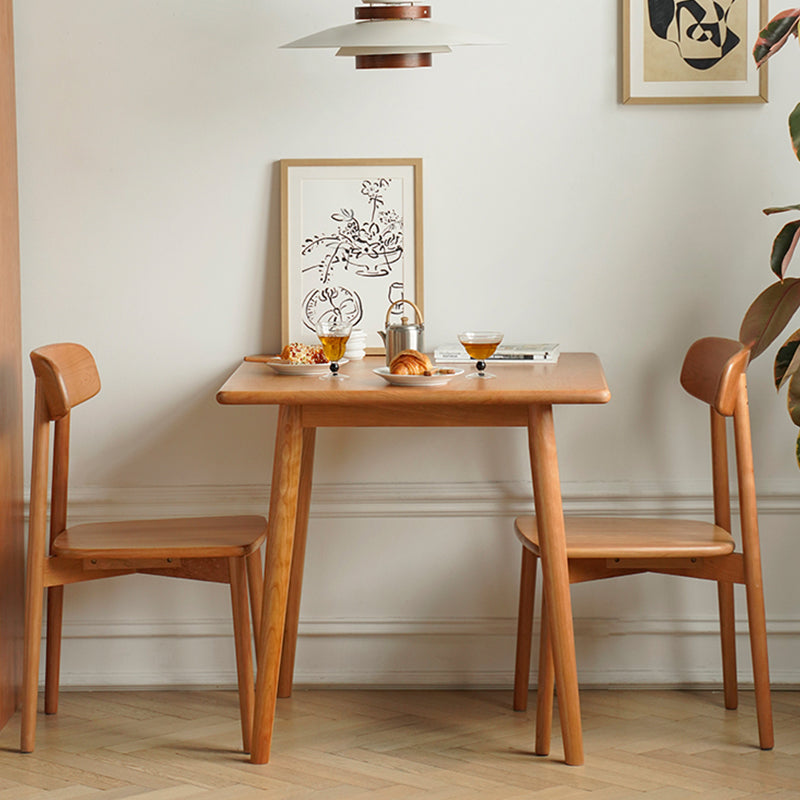 1/3 Piece Modern Style Dining Room Chair and Table Set with Solid Wood