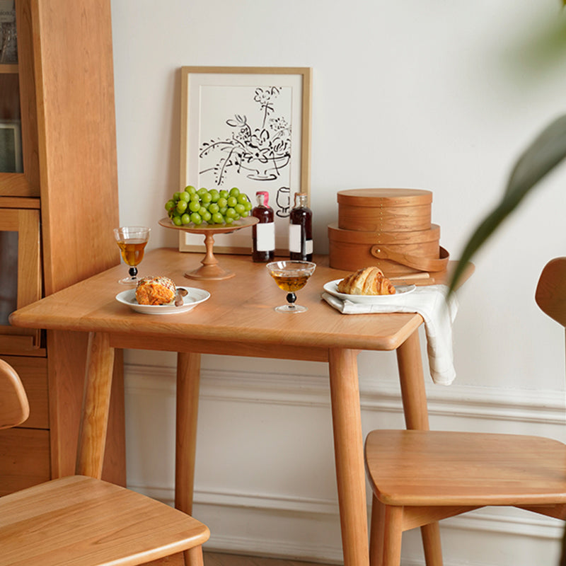 1/3 Piece Modern Style Dining Room Chair and Table Set with Solid Wood