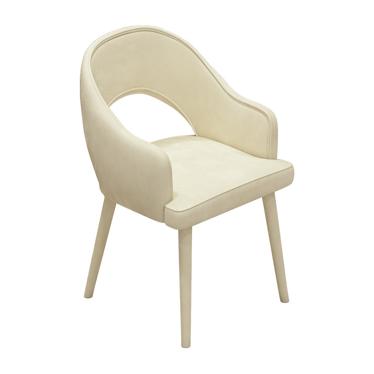 Contemporary Style Upholstered 4 Legs Dining Chairs for Living Room