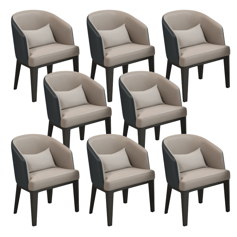 Modern Style Upholstered Home Dining Arm Chair for Dining Room