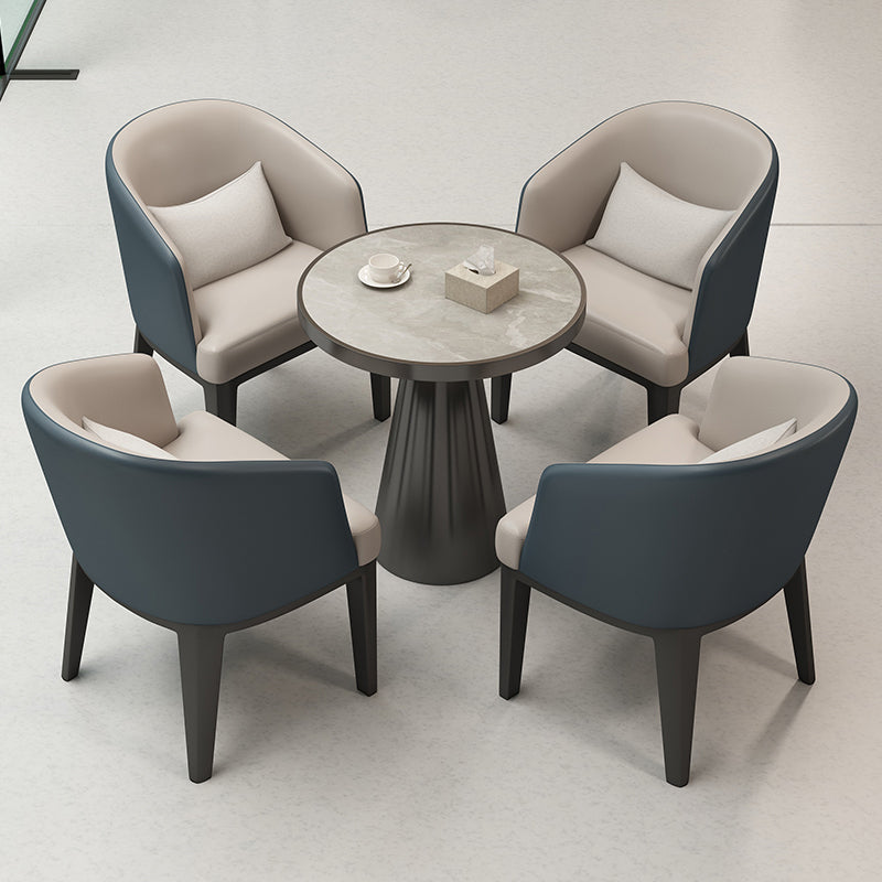 Modern Style Upholstered Home Dining Arm Chair for Dining Room